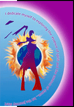 I dedicate myself to exploring the essence of spirit and the essence of dance...let the journey start